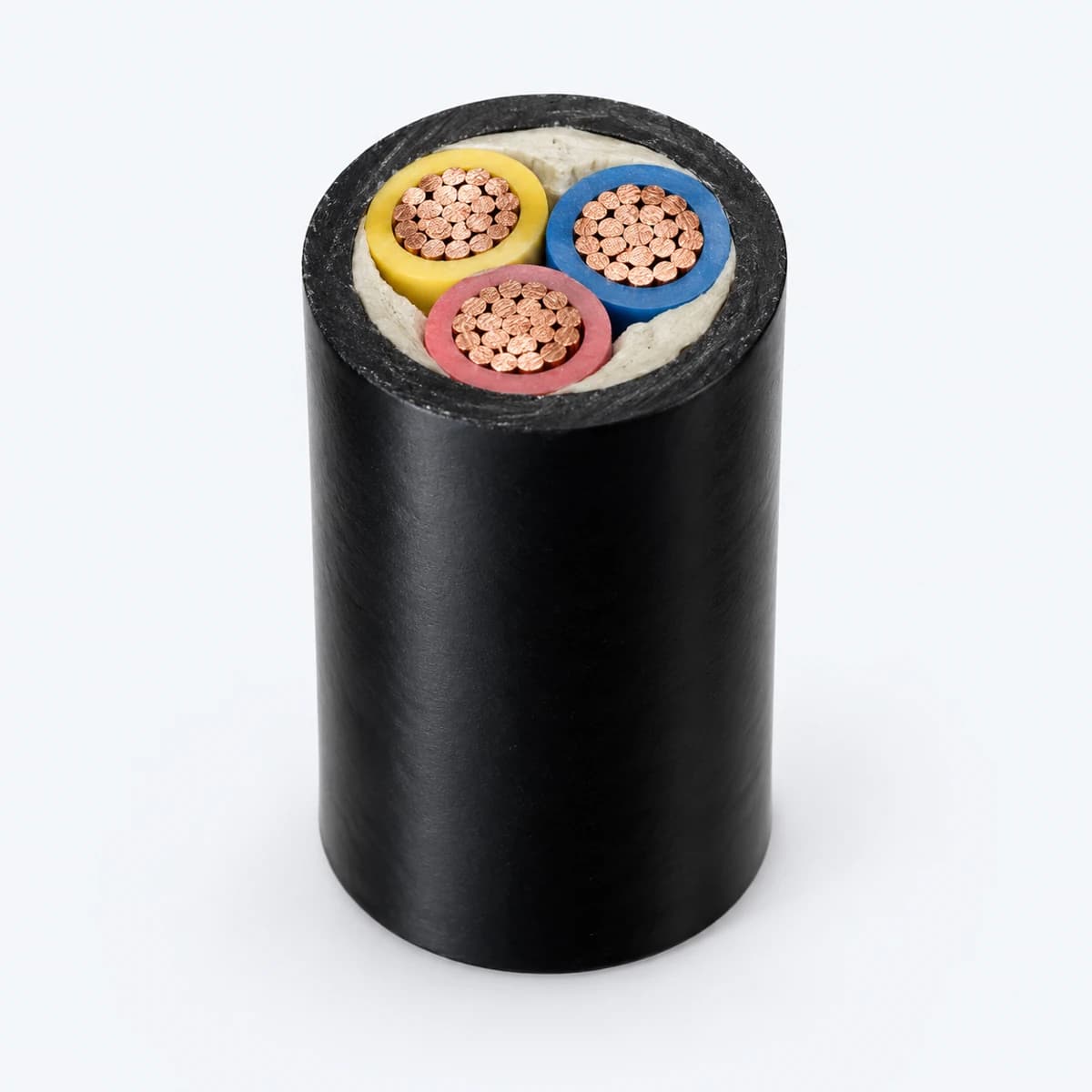 LV multicore power cable with outer sheath