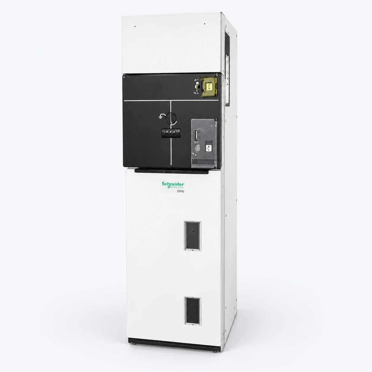 Schneider Electric SM6-IM MV switch-disconnector cubicle in a metal enclosure